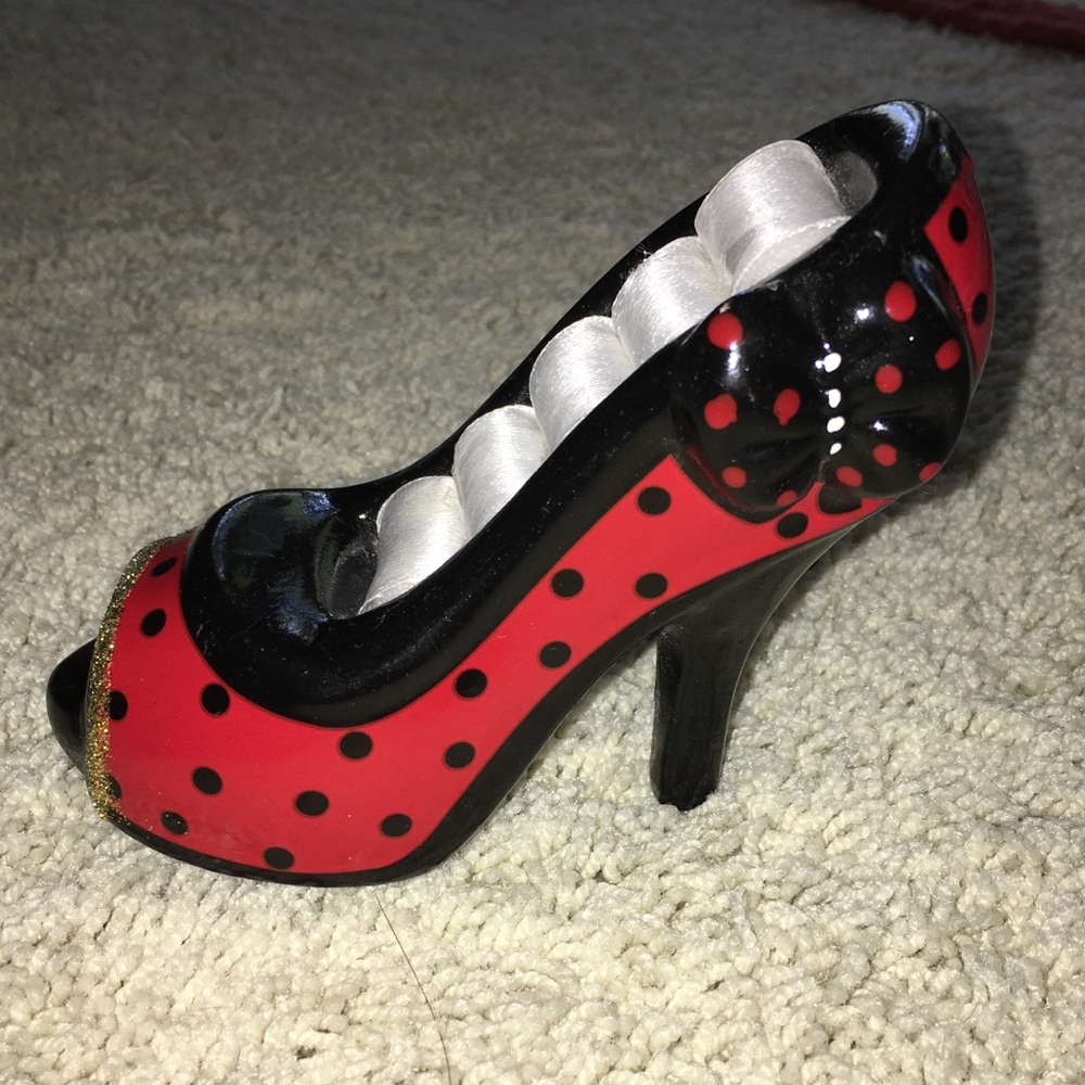 ❤️🖤High heel ring holder❤️🖤